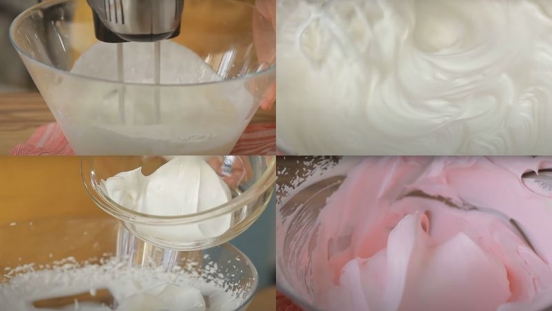 Cách làm kem bánh sinh nhật bằng sữa tươi