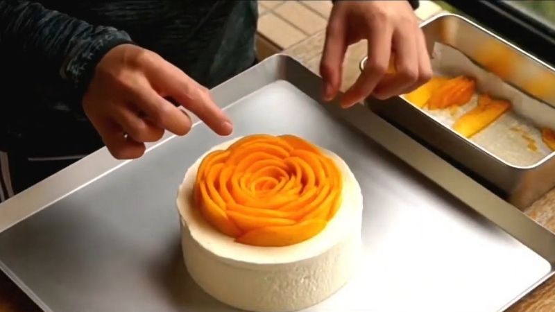Cách làm bánh kem xoài bloom thơm ngon đúng điệu