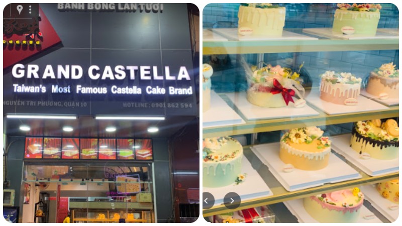 Grand Castella Birthday Cake - Bánh Kem Bơ - Bánh Sinh Nhật