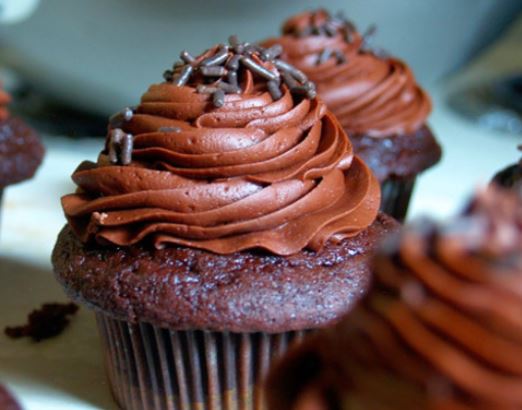 cách làm double chocolate muffin cupcake 